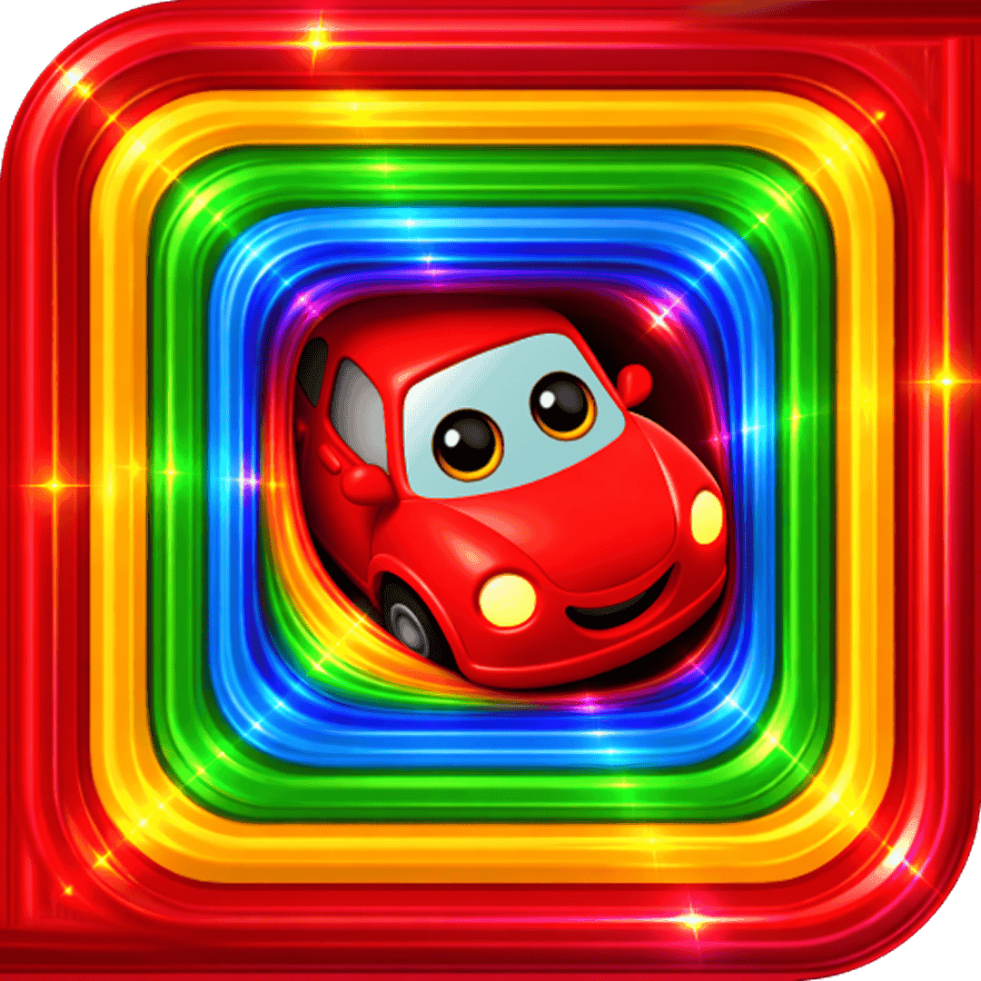 Car Drop Away: Color Puzzle